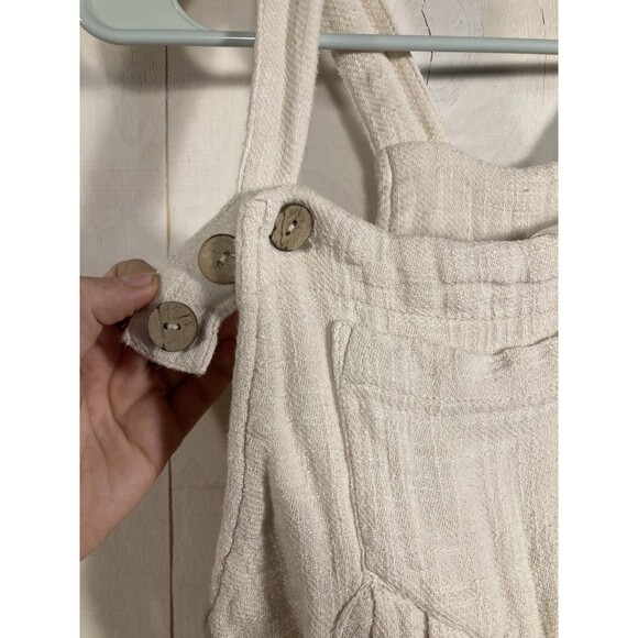 Free People Free-Est Sun-Drenched Overalls Jumpsuit Wide-Leg Slouchy XS 282016 - Picture 6 of 8